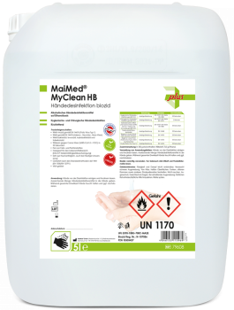 MyClean HB Händedesinfektion biozid, 5 l